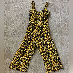Loft Lemon Jumpsuit